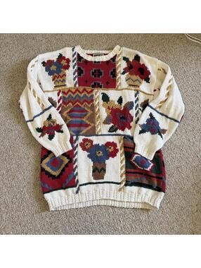90s Forenza Ramie & Cotton Knit Sweater